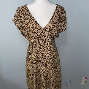 Cheetah print summer dress